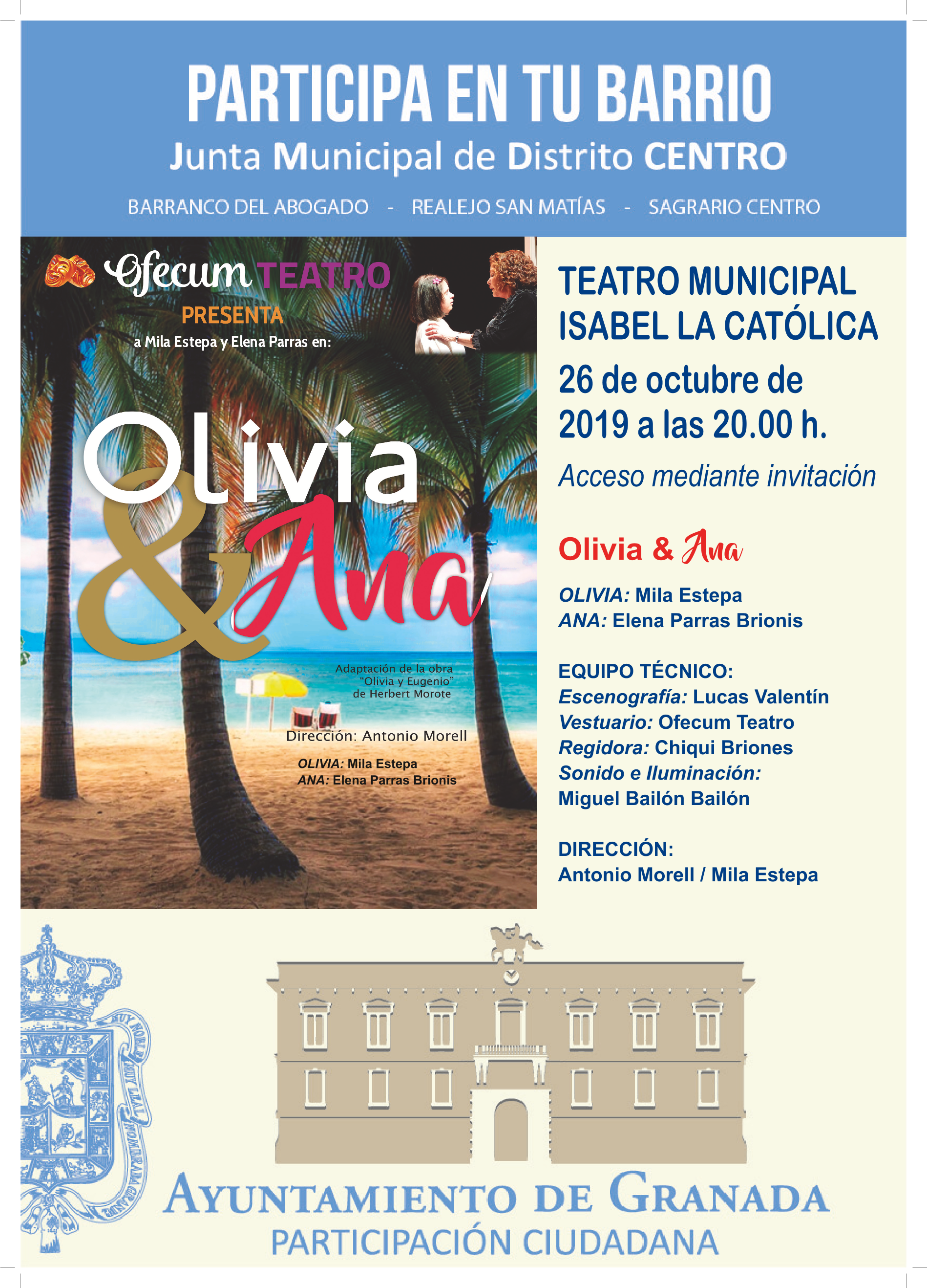 ©Ayto.Granada: Ofecum Teatro 2019